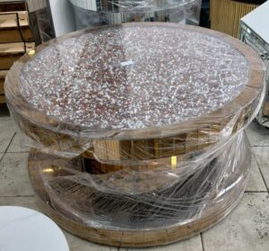 GOLD COFFEE TABLE