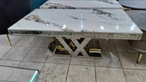 SILVER COFFEE TABLE