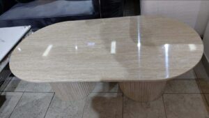 CREAM WHITE COFFEE TABLE
