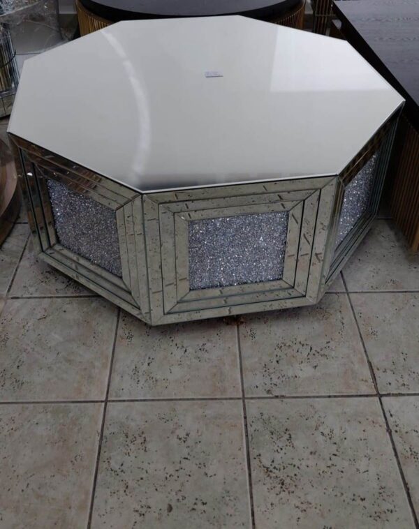 SILVER COFFEE TABLE