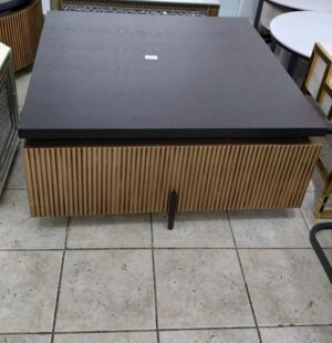 BLACK & GOLD COFFEE TABLE