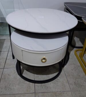 CREAM WHITE COFFEE TABLE