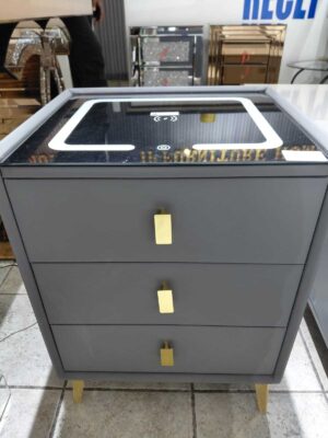GREY LED PEDESTAL